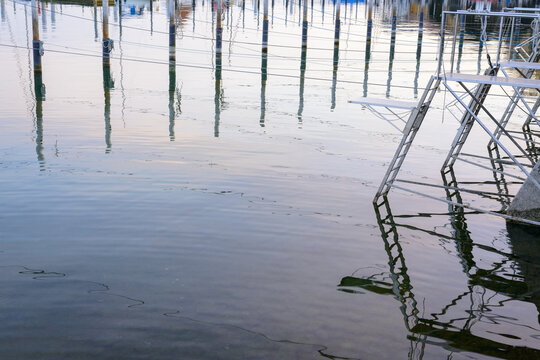 Marina, free moorings,copyspace