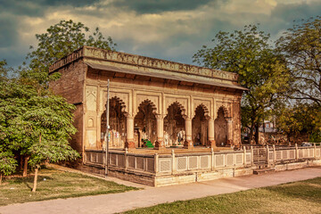 Mosque At The Tomb Of Mohammad Ghaus, Gwalior, Madhya Pradesh