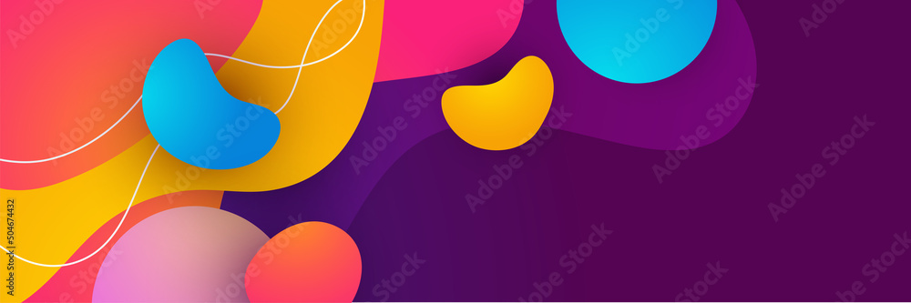Wall mural colourful colorful abstract modern technology background design. vector abstract graphic presentatio - Wall murals