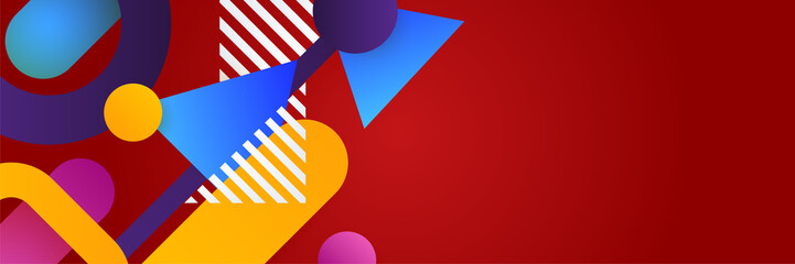 Sale website banner background design with space for your product image