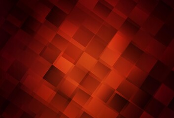 Dark Red vector background with rectangles. - obrazy, fototapety, plakaty