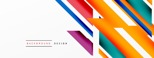 Dynamic lines background. Wallpaper for concept of AI technology, blockchain, communication, 5G, science, business and technology