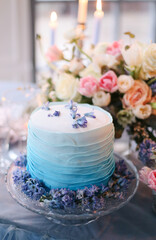 Fototapeta premium .A wedding cake.