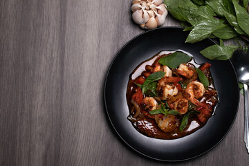 Stir Fried Shrimp with Roasted Chili Paste