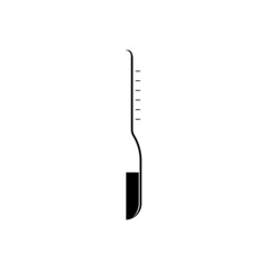 simple hydrometer logo illustration design
