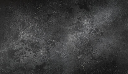Abstract dakr concrete wall texture. Black grunge background.
