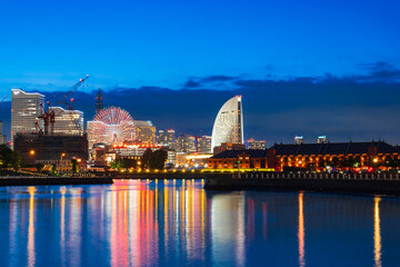 横浜ベイエリア　夜景
