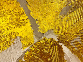 texture, 3d background. the image is applied on the canvas with gray paint and gold leaf. shine of artificial material, background
