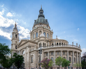 Basilica of St. Stephen in Budapest, rear view