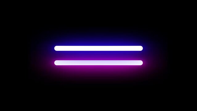 Color picture of lines on a black background. colored neon lunia. Distortion liquid style transition icon for your project. 4K video animation for motion graphics and compositing.