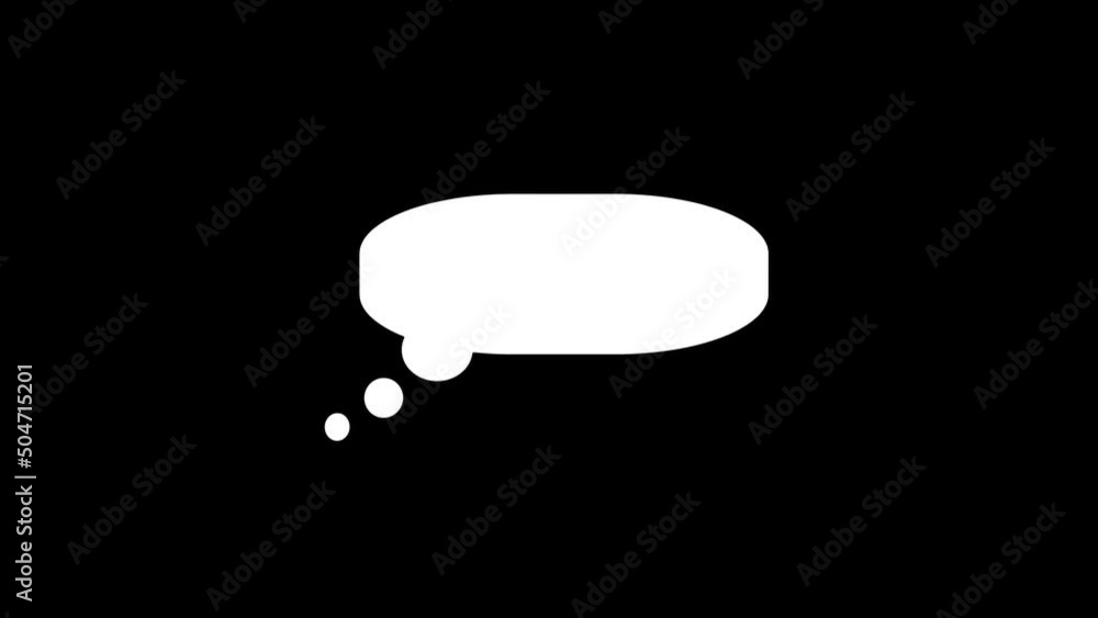 Poster white picture of conversation on a black background. message received. distortion liquid style trans