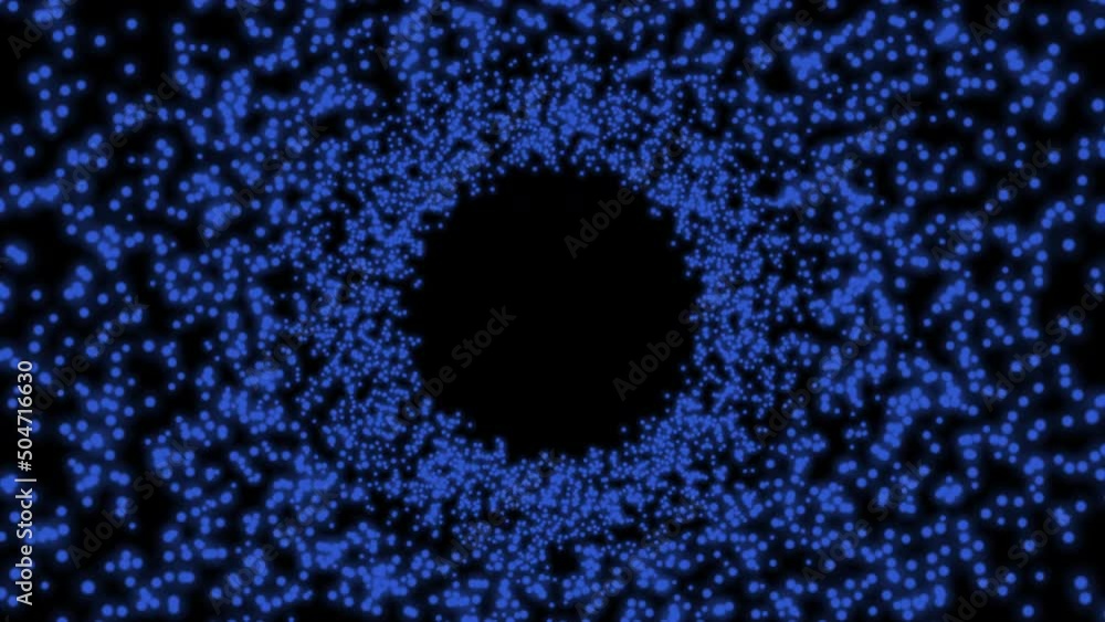 Canvas Prints black hole in space. space background, abstract animation. elements of this video are provided by na