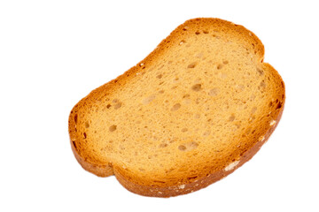 cereal rusk isolated on a white background