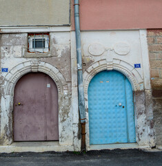 kayseri gesi in turkey turkish old historical town iron door © 7