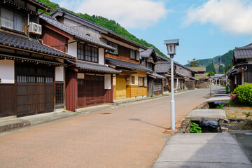 Obraz premium 福井県若狭 熊川宿