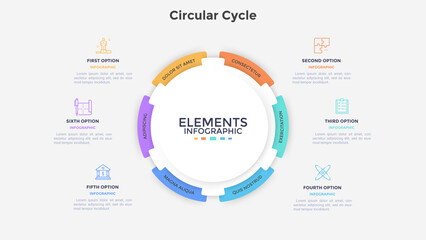 Modern Infographic Vector Template