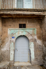 kayseri gesi in turkey turkish old historical town iron door © 7