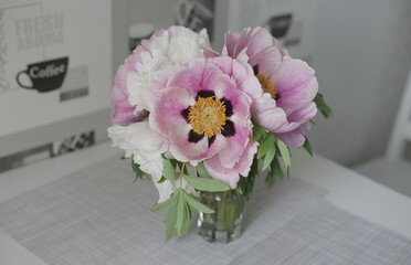 flowers bouquet in vase