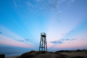 Shark tower redhead beach, redhead, Newcastle, NSW, Australia