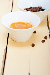 espresso cofee and beans