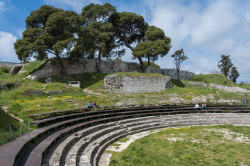 Pola, Istria. Resti del Teatro romano