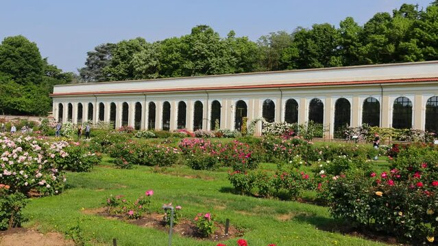 roseto della villa reale di monza