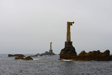 Ouessant - Côte sauvage - accès phare abandonné