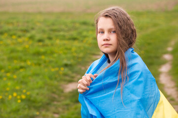 Little Ukrainian girl