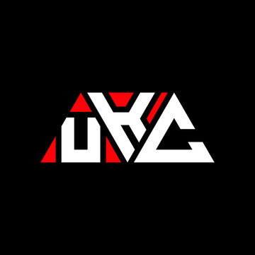 UKC triangle letter logo design with triangle shape. UKC triangle logo design monogram. UKC triangle vector logo template with red color. UKC triangular logo Simple, Elegant, and Luxurious Logo...