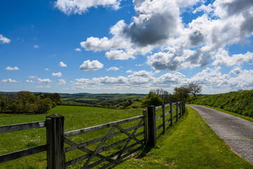 Fototapeta na wymiar Farmland in Devon...