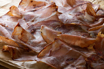 Coppa Slices Close-Up