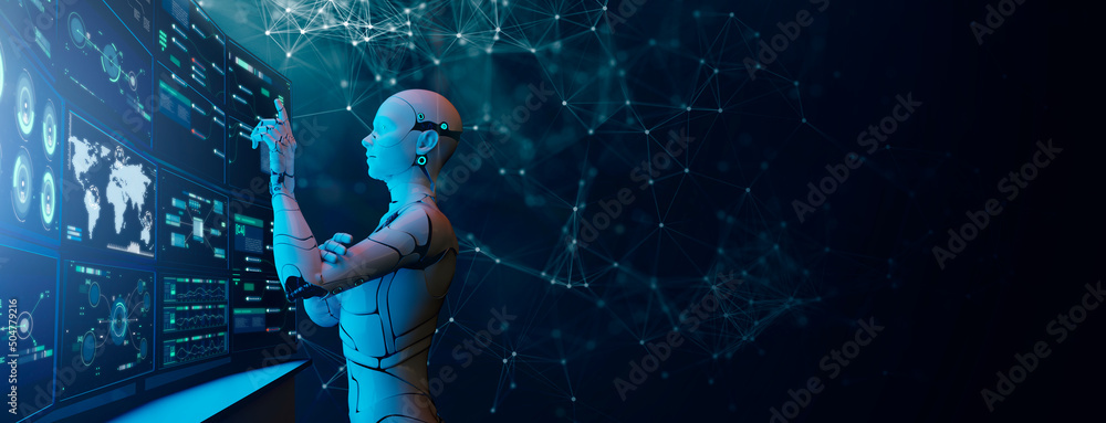 Aufkleber robotic process automation rpa document management system dms for company digital transformation pap
