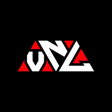 VNL triangle letter logo design with triangle shape. VNL triangle logo design monogram. VNL triangle vector logo template with red color. VNL triangular logo Simple, Elegant, and Luxurious Logo...