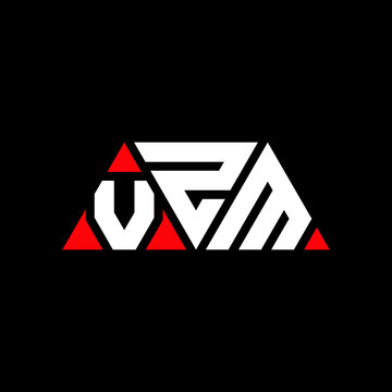 VZM triangle letter logo design with triangle shape. VZM triangle logo design monogram. VZM triangle vector logo template with red color. VZM triangular logo Simple, Elegant, and Luxurious Logo...