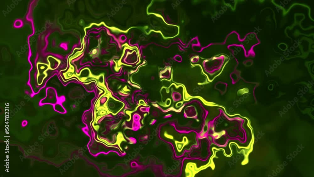 Poster bright flashing pattern with swirling colors. motion. digital fluid art with flickering flashes of l