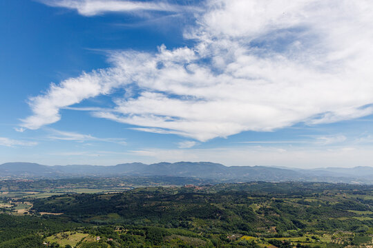The countryside around Sant'Oreste - Lazio - Italy
