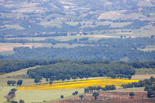 The countryside around Sant'Oreste - Lazio - Italy