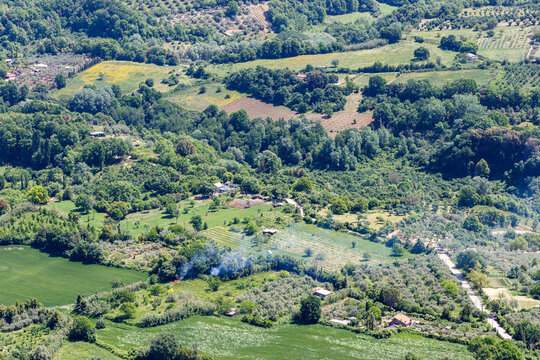 The countryside around Sant'Oreste - Lazio - Italy