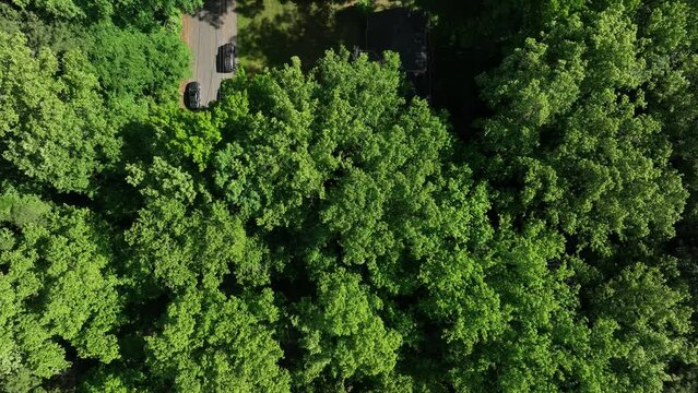 Buckhead Aerial 4k drone footage