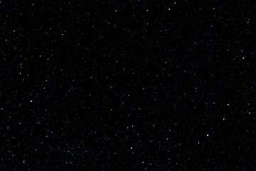 Starry night sky.  Galaxy space background.  Dark blue night sky with stars.