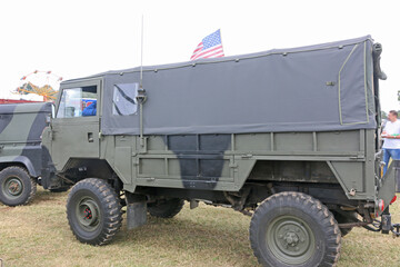 Vintage military truck