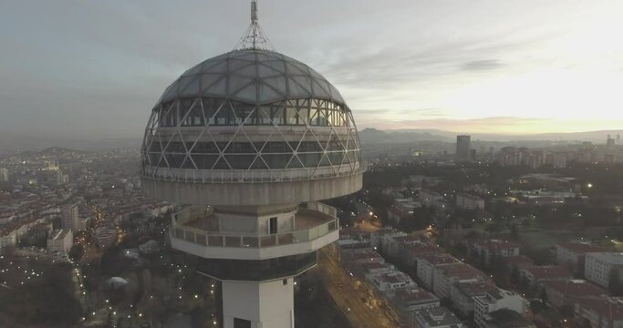 Ankara Drone Atakule View