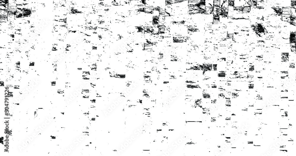 Aufkleber small uneven spots and particles of debris. abstract vector texture. distressed uneven background. g