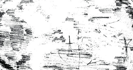 Scratched Grunge Urban Background Texture Vector. Dust Overlay Distress Grainy Grungy Effect. Distressed Backdrop Vector Illustration. Isolated Black on White Background. EPS 10.