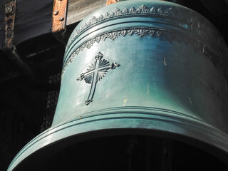 Porto, Portugal: steeple with iron bell