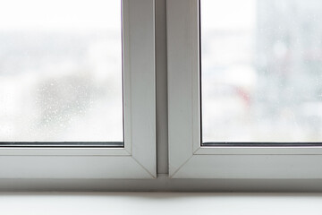 window made of PVC profiles