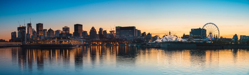 Montreal Skyline - obrazy, fototapety, plakaty