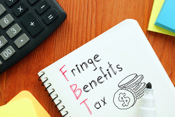 Fringe Benefits Tax is shown using the text