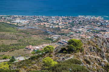 Panoramic view of Costa del Sol