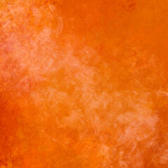 Hot fall or autumn orange background for halloween or Thanksgiving designs. Vintage grunge texture. Old orange paper.  Website background or banner design of distressed rusted textured metal.